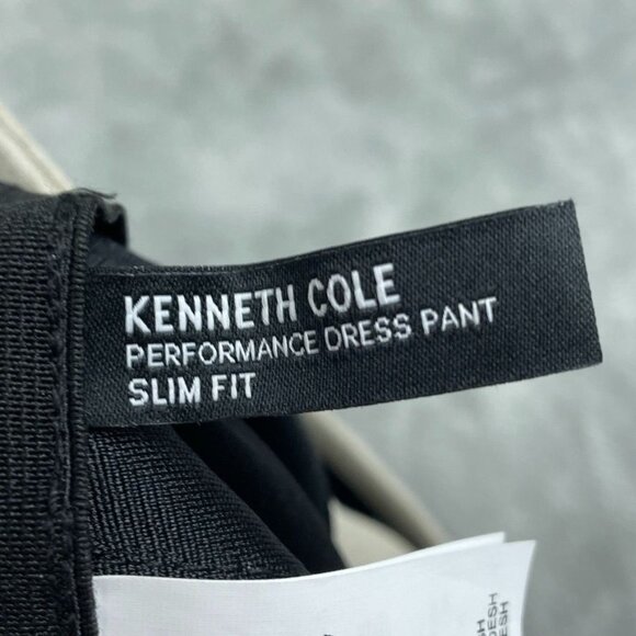 Kenneth Cole Slim Fit Performance Dress Pants Beige 32x30 a0969 - Picture 6 of 8